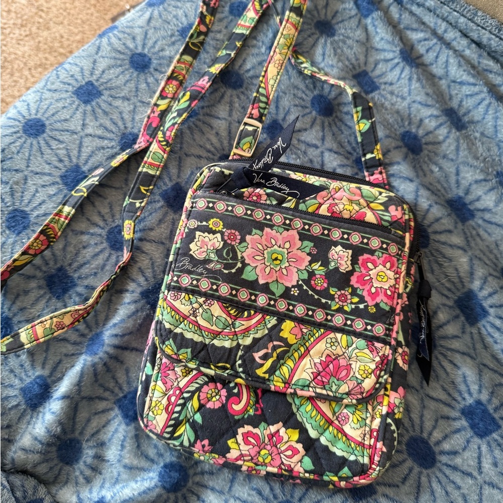 Vera Bradley floral crossbody bag